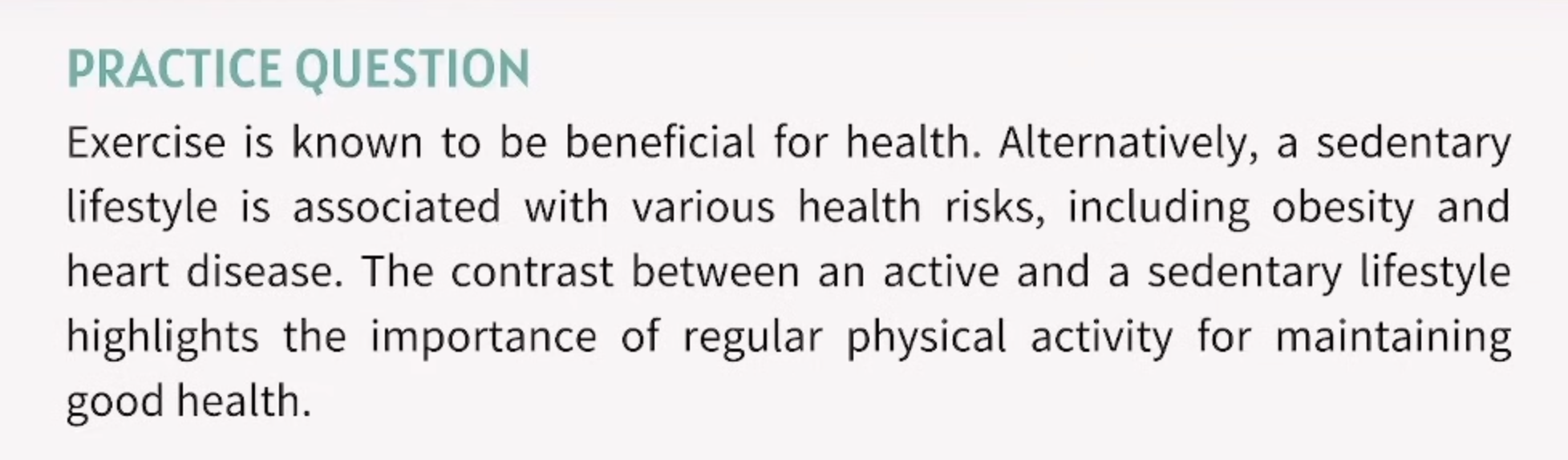 <p>Which transition word in the paragraph introduces a contrasting idea?</p>