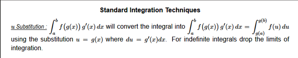 <ol><li><p>Given</p></li></ol><p></p><p>use = for product of functions + outer function is the derivative of the inner function </p><p></p>