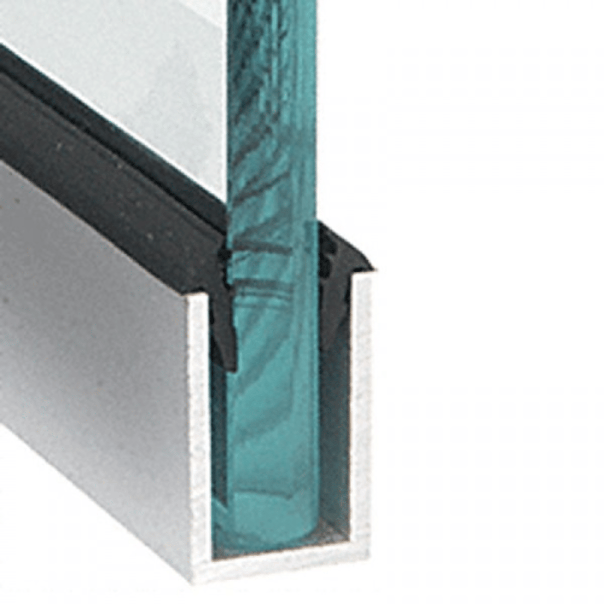 <p>A glazing system in which the glass panes or units are supported at the head and sill in a conventional manner, with their vertical edges being joined with a structural silicone sealant without mullions.</p>