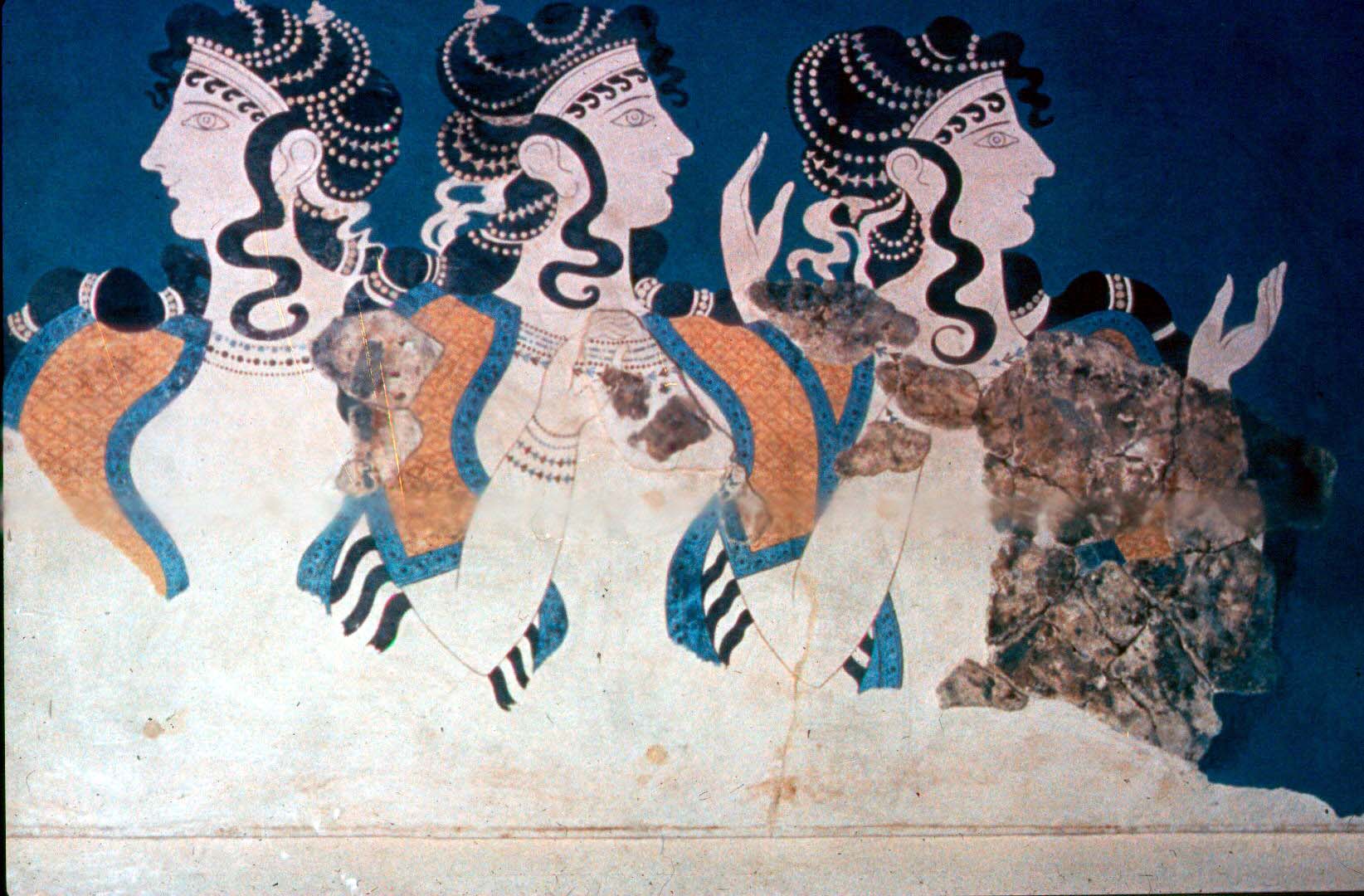 <p>“Ladies in Blue”</p>