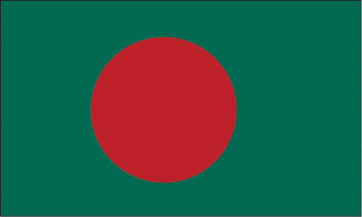 <p>Green = the lushness of the green landscape of the country or youth power and progress.</p><p>Red disk = the blood shed during the Liberation War and the blood of those who died for the country’s independence or revolution and renaissance.</p><p>The circularity of the red design indicates the rising sun, similar to the Japanese flag.</p>