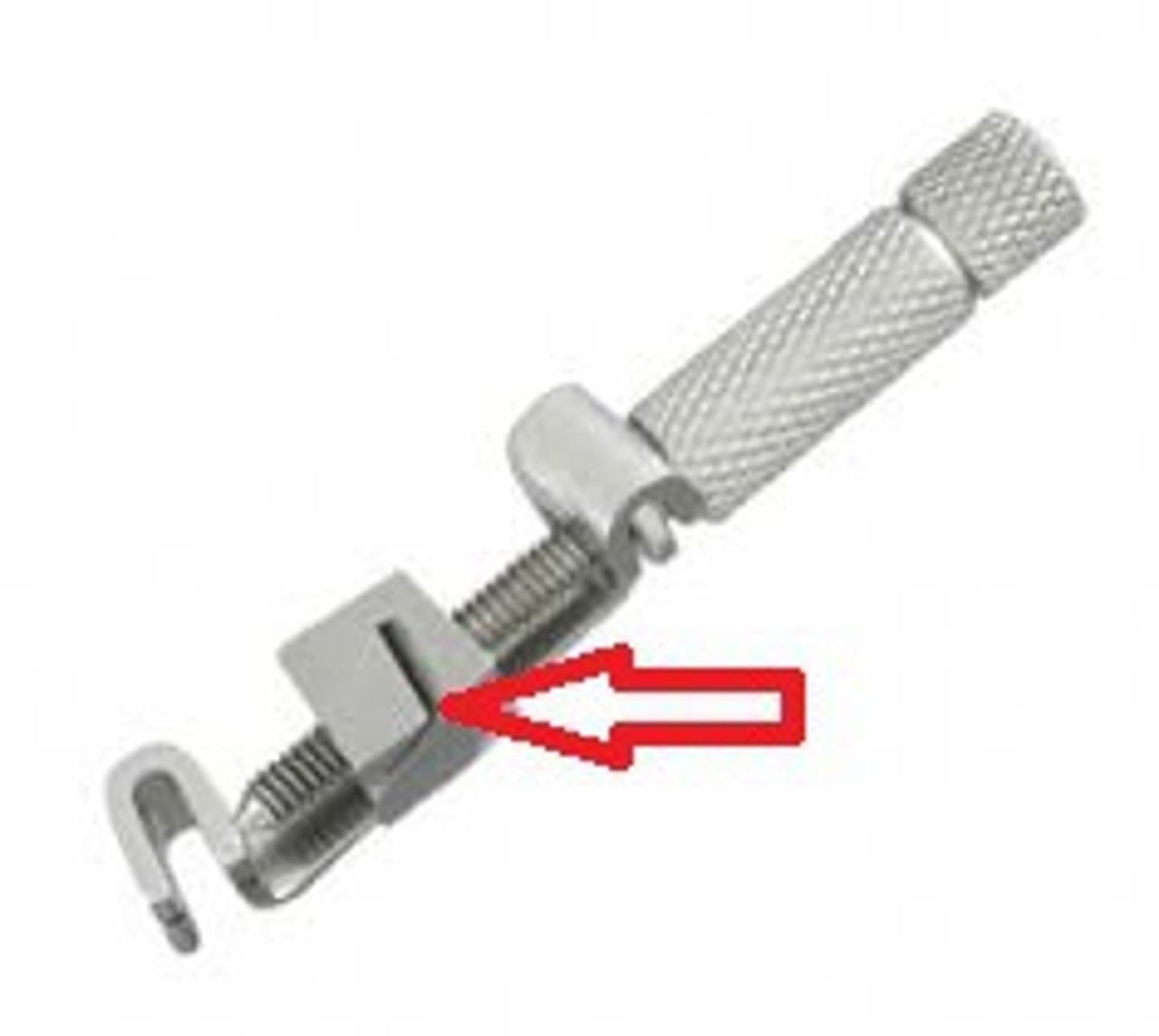 <p>Secures the end of the matrix band in place and is secures by the spindle</p>