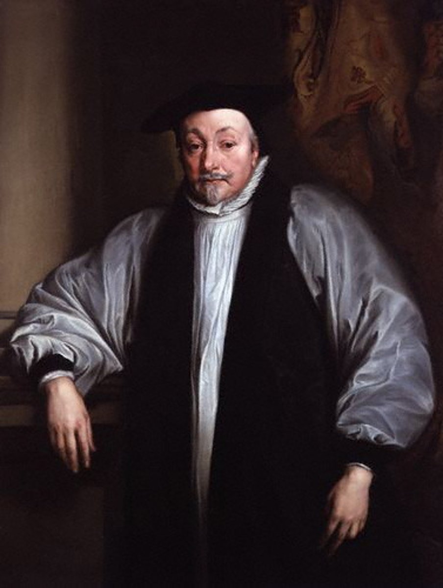 <p>Archbishop of Canterbury under Charles I in England. He tried to force the Scottish to use the English Book of Common Prayer. He was later executed by Parliament during the English Civil War.</p>