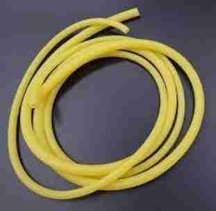 <p>Is a flexible tube used to transfer liquids and gases.</p>