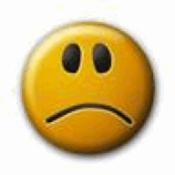 <p>unhappy, miserable</p>