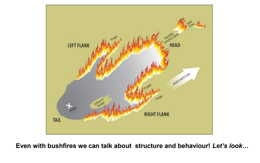 <p>Parts of a Bushfire IMAGE</p>