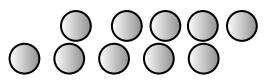 <p><span>When the child’s response is </span></p><p><span>“The row on top has more buttons”</span></p><p><span>This is an example of</span></p>