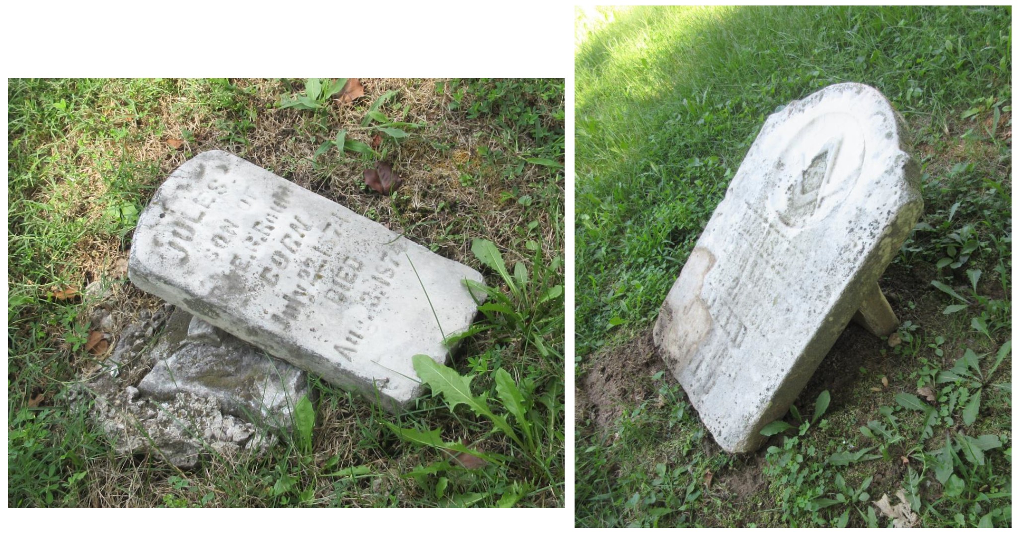 <p>Maple Park cemetery has black and white dead people sharing same lots (integrated)</p><p>Emma and Lewis Tutt were a prominent black couple; Lewis was a merchant and police force worker, his half brother Davis was killed by Willd Bill Hickok, buried without ceremony, then reburied in the Tutt family plot</p>