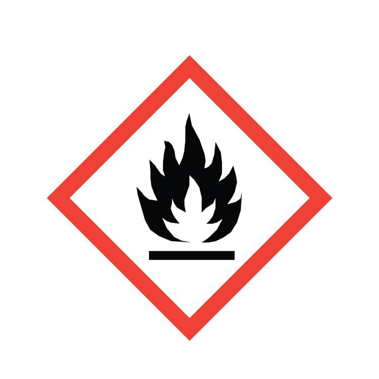 <p>what is this hazard warning label? name the safety precaution(s) for it.</p>