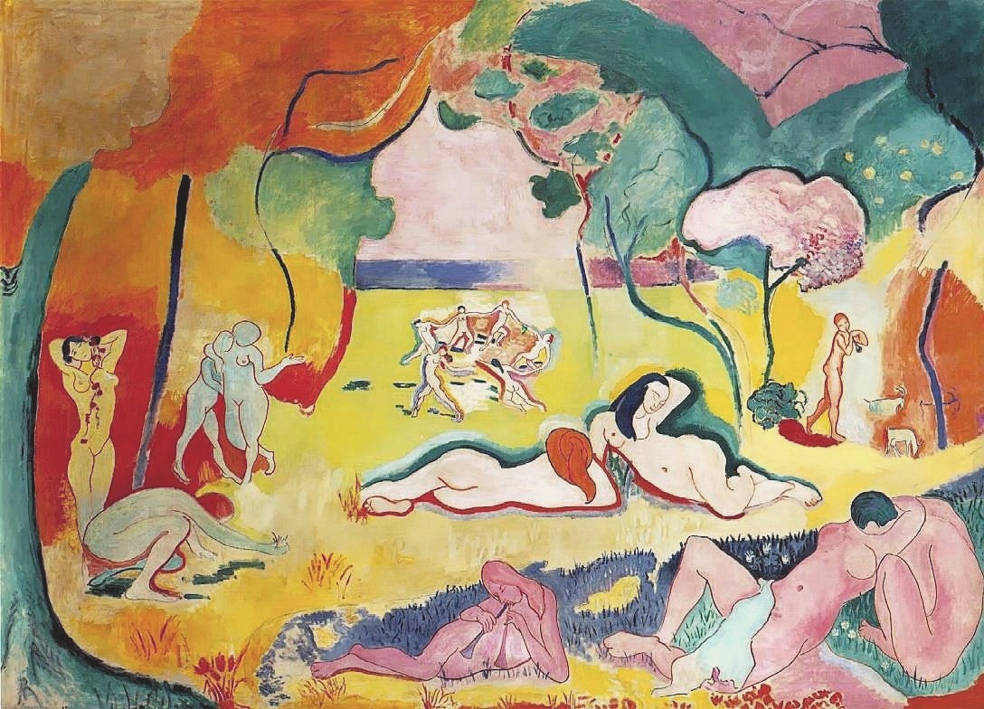 <p>bonheur de vivre, france, fauvism</p>