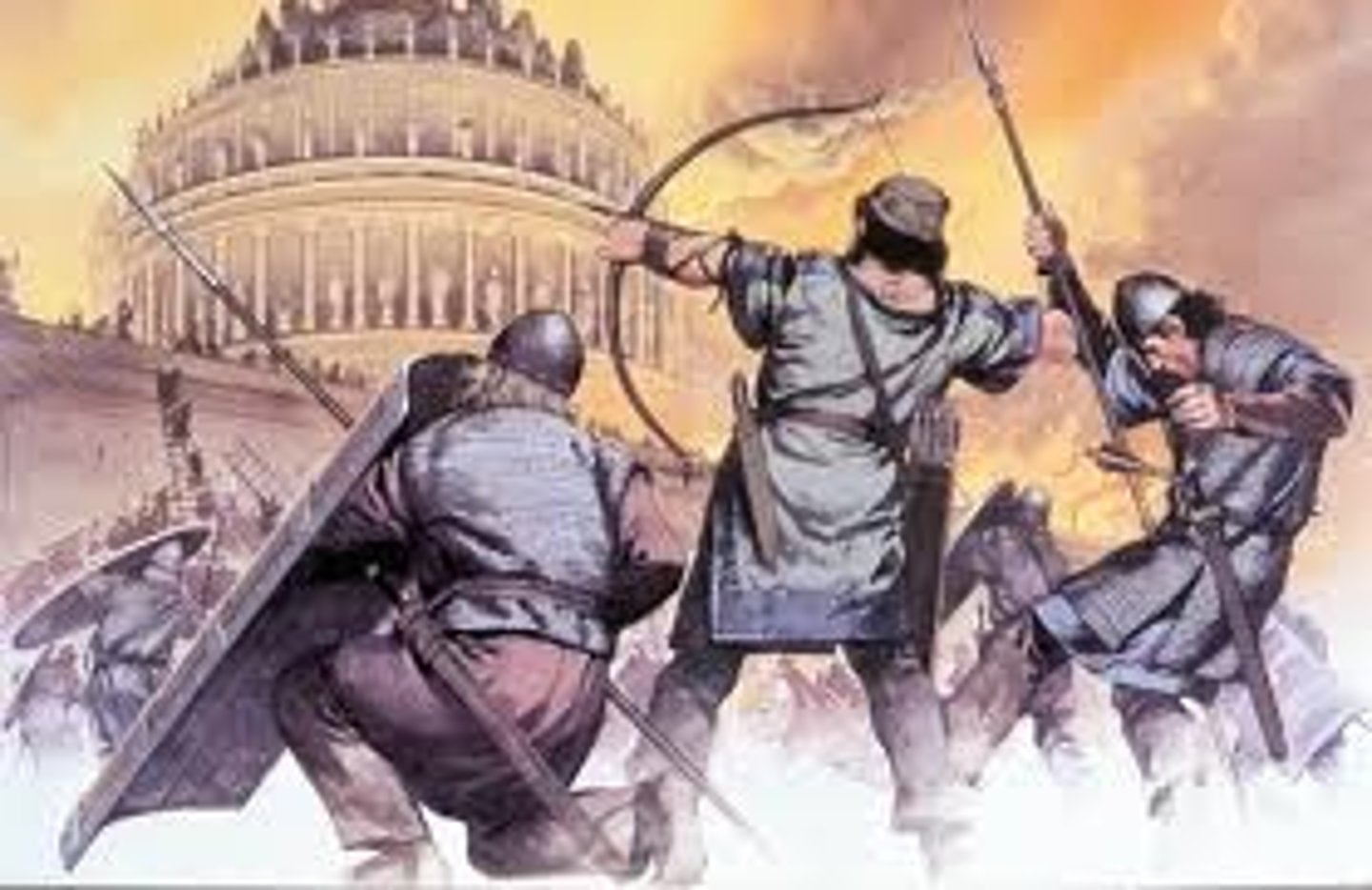 <p>uncivilized people</p>