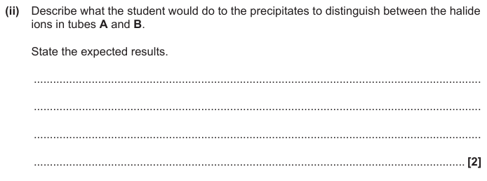 <p>This question is between Br and I </p>