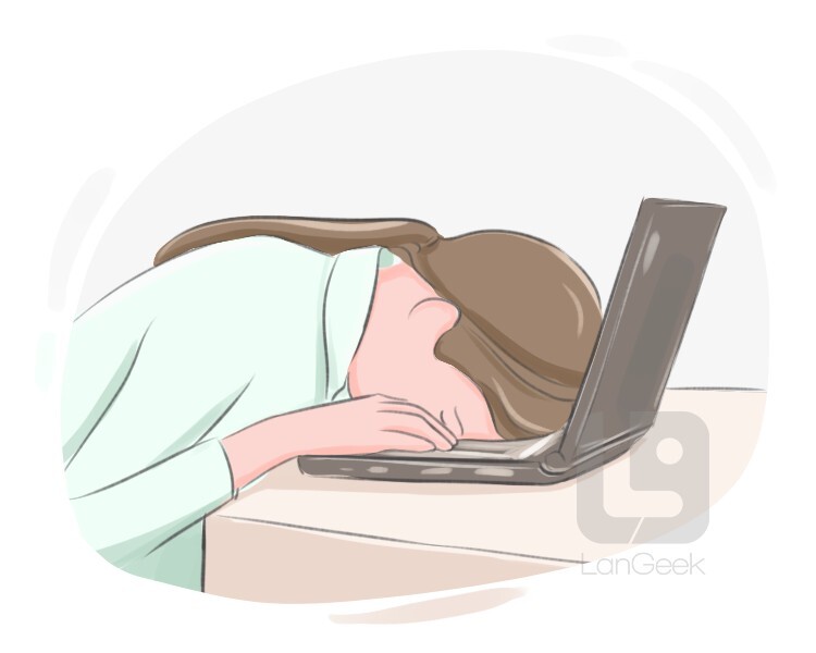 <p class="ds-markdown-paragraph">Extreme physical or mental tiredness; weariness.<br></p><p></p>