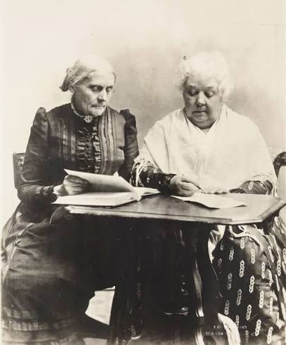 <p><span><span>Elizabeth Cady Stanton and Lucretia Mott</span></span></p>