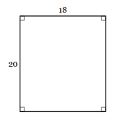 <p>The rectangle below is dilated by a scale factor of <span><span>1/2</span></span><span style="font-family: KaTeX_Main, &quot;Times New Roman&quot;, serif; line-height: 1.2; font-size: 1.21em;"><span>​</span></span>. Find the perimeter of the dilated rectangle. Figures are not necessarily drawn to scale.</p>