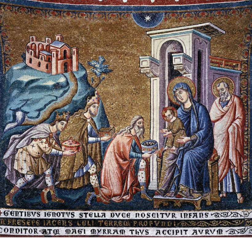 <p>ADORATION OF THE MAGI</p>