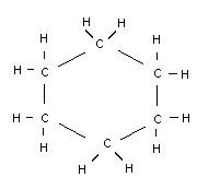 carbons arranged in rings