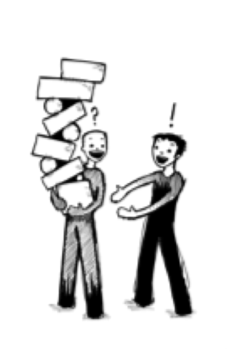 <p>to help each other</p>