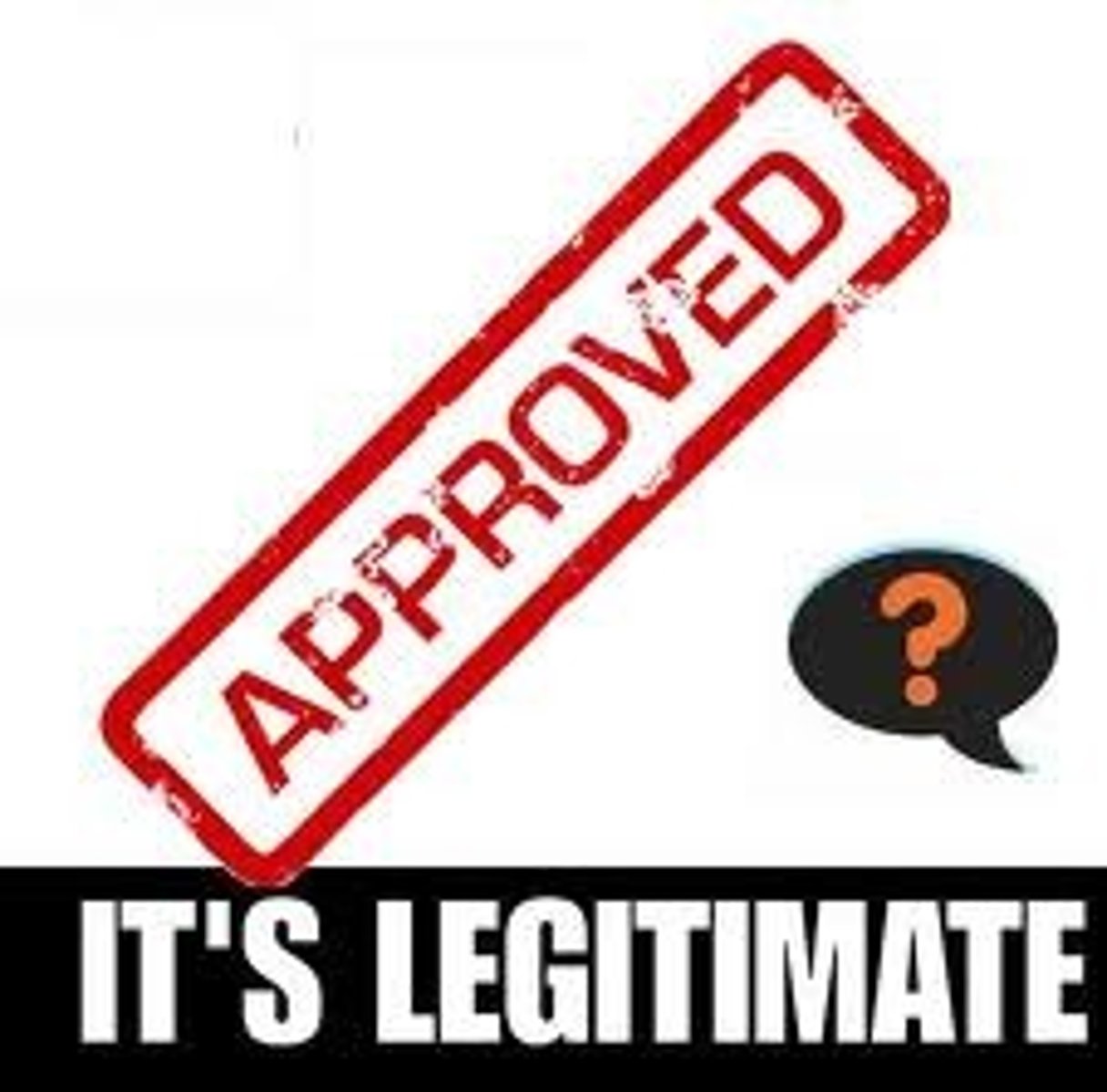<p>A government trusted by its people (or other states): they believe its use of power is popular, right and proper.</p>