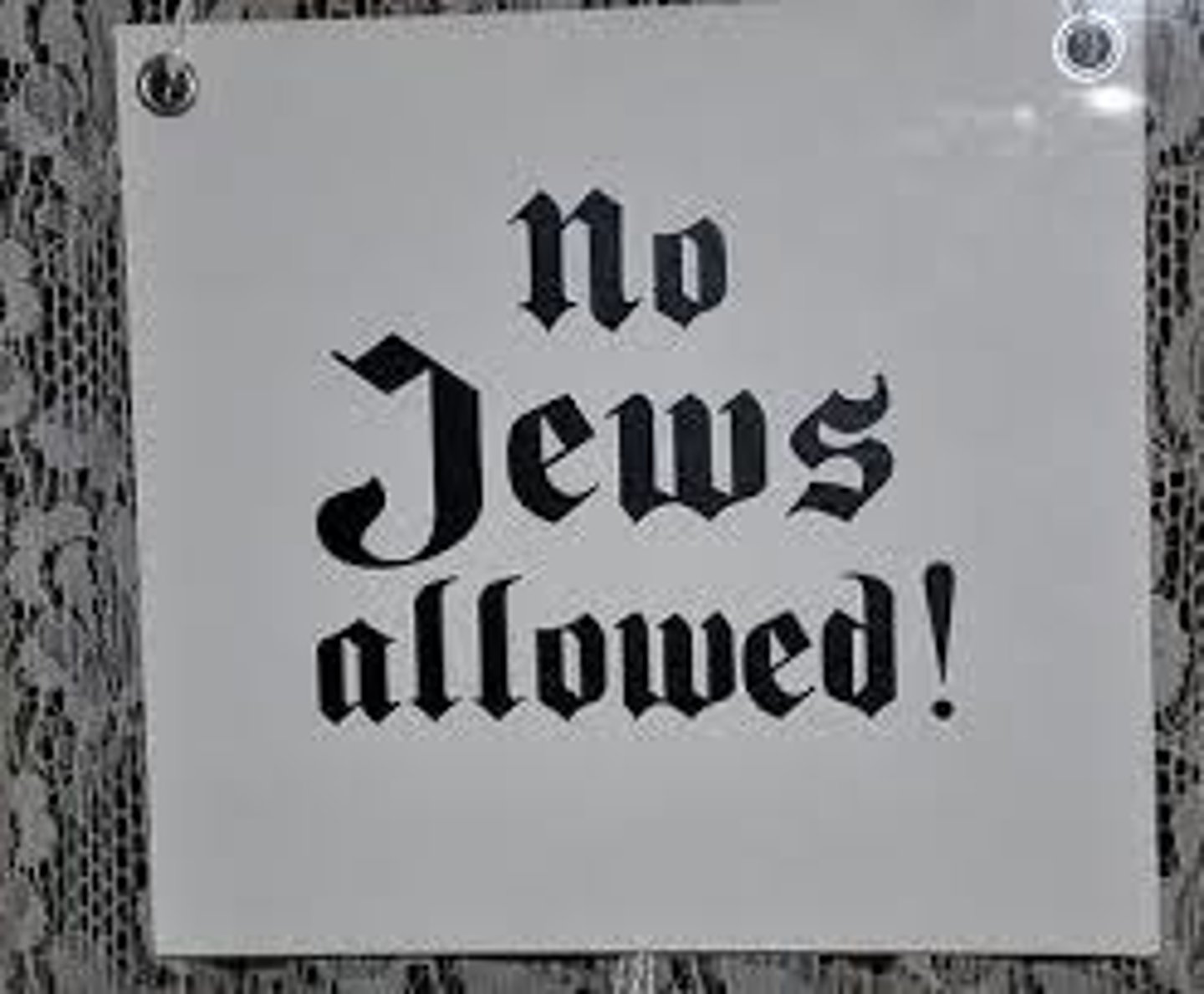 <p>hostility to or prejudice against Jews.</p>