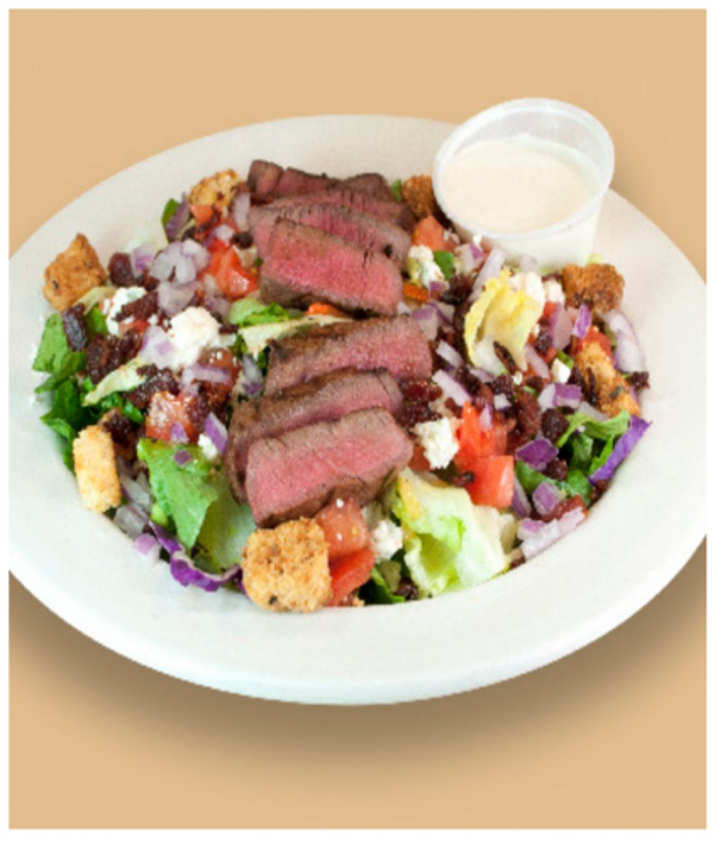 <p>(n) nhà hàng chuyên bán bít tết</p>