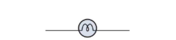 <p>What does this represent on a circuit diagram?</p>