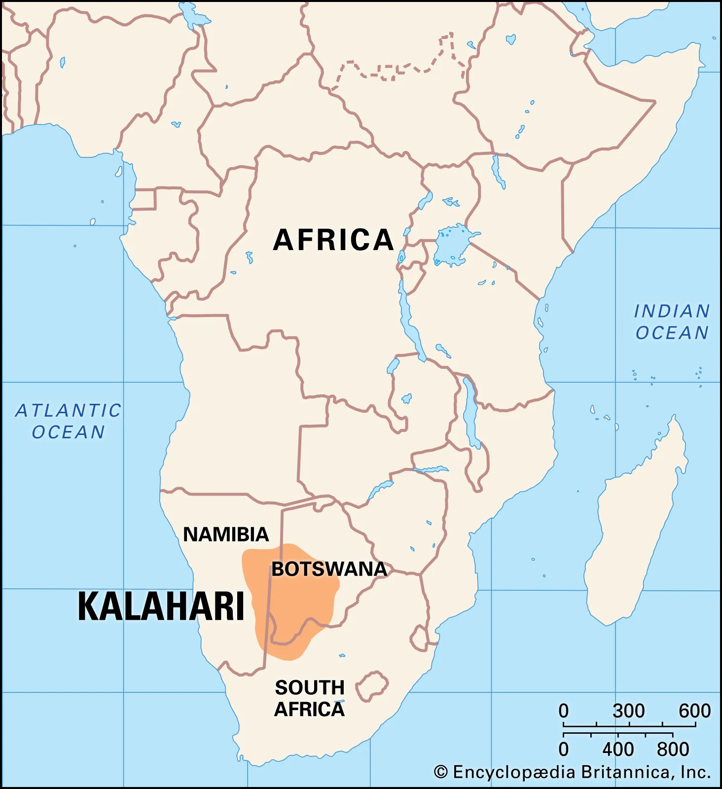<p>What is the Kalahari Desert?</p>