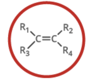<ul><li><p>Hydrocarbon </p></li><li><p>Naming -ene</p></li></ul><p></p>