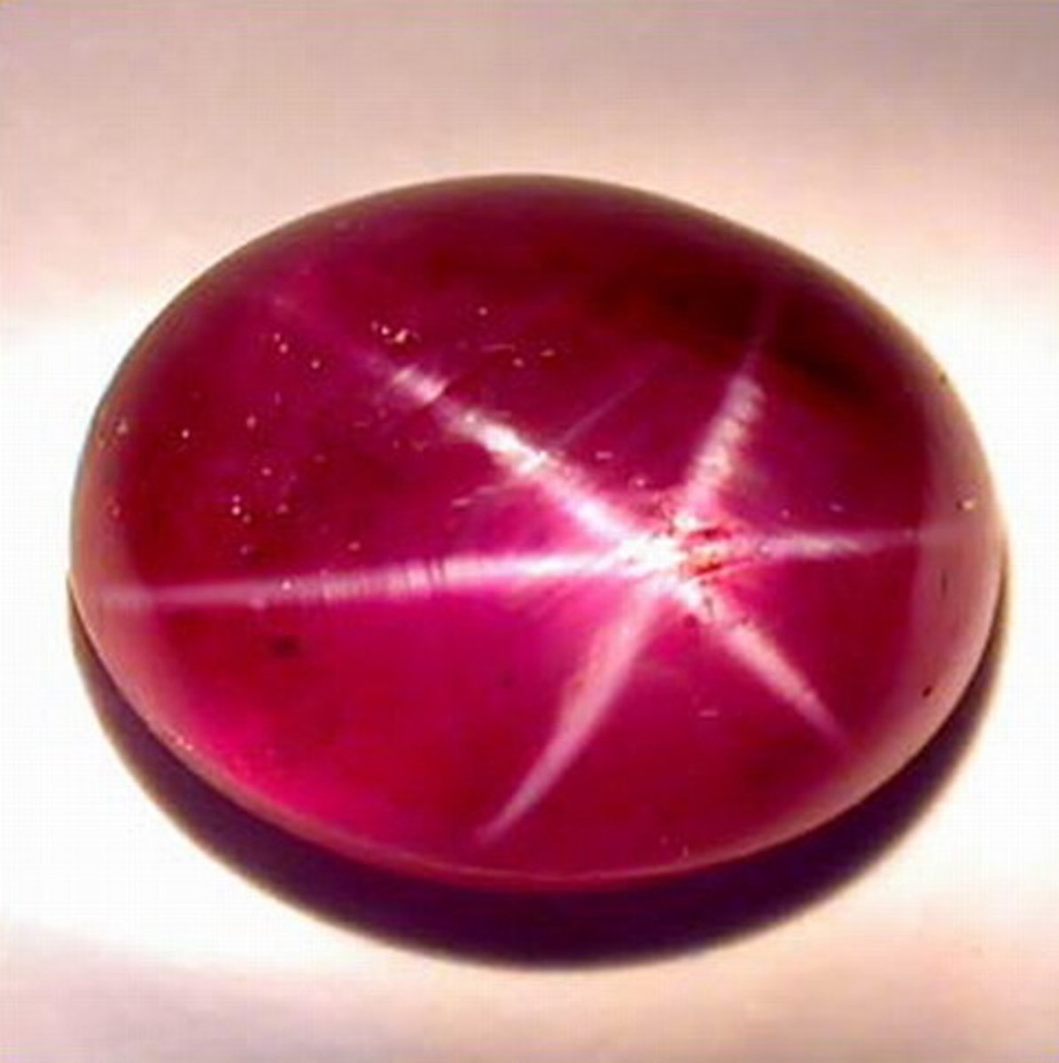 <p>when scattered light appears star like</p>