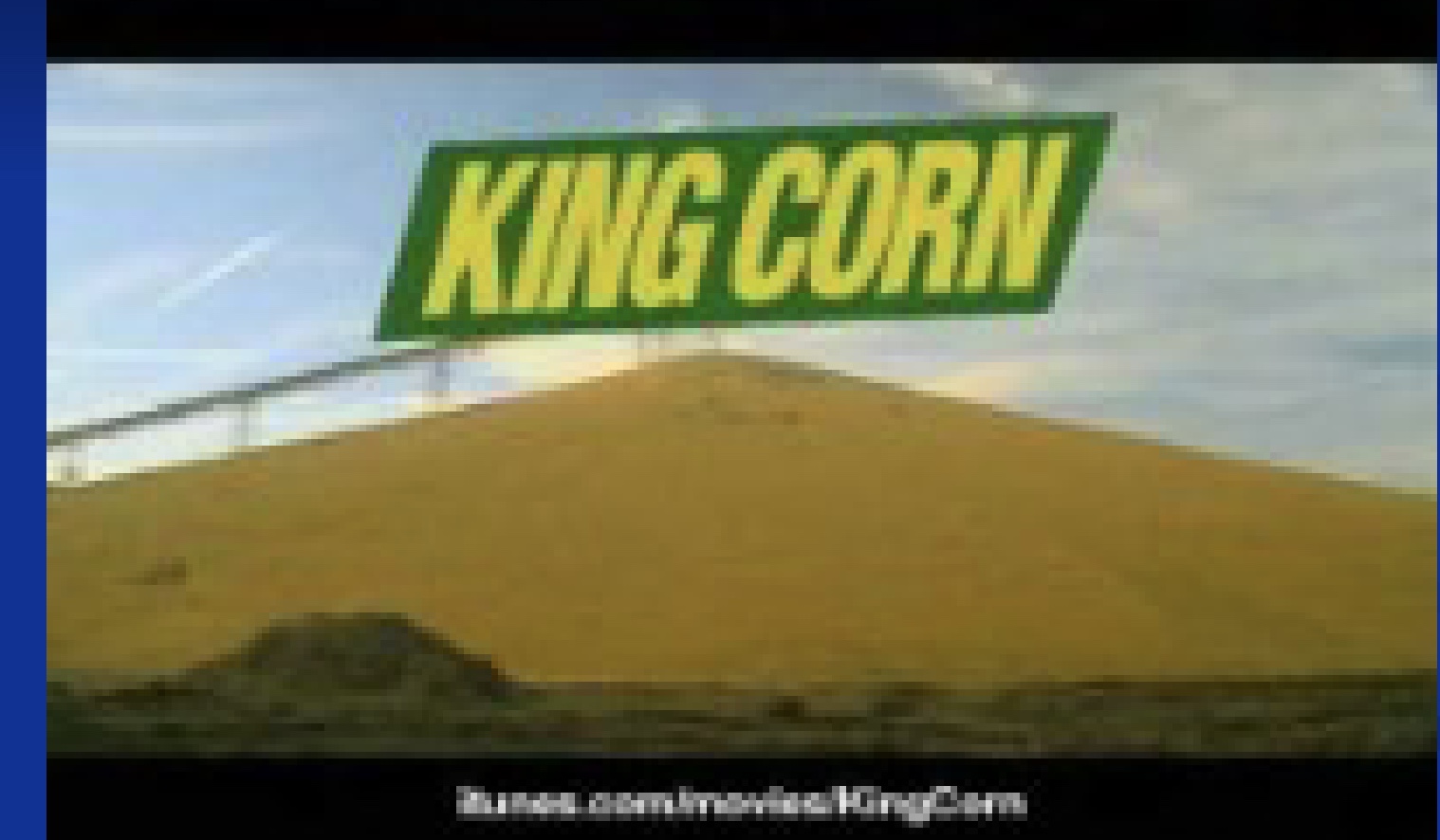 <p>-2 college guys but an acre of a corn field</p><p>-”everything on plate is corn”</p><p>-not sweet corn, field corn</p><p><strong>-industrial processes can transfer corn into many things</strong></p><p>-had to call chemist to make high fructose corn syrup</p>