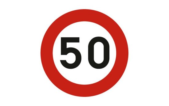 <p><span>snelheidslimiet op ... km/u</span></p>