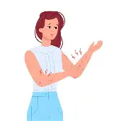 <p>a feeling of discomfort or annoyance</p>