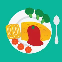 <p>omelet</p>