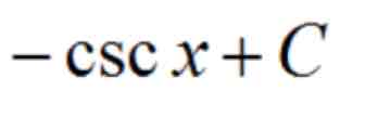 <p>-cscx +c</p>