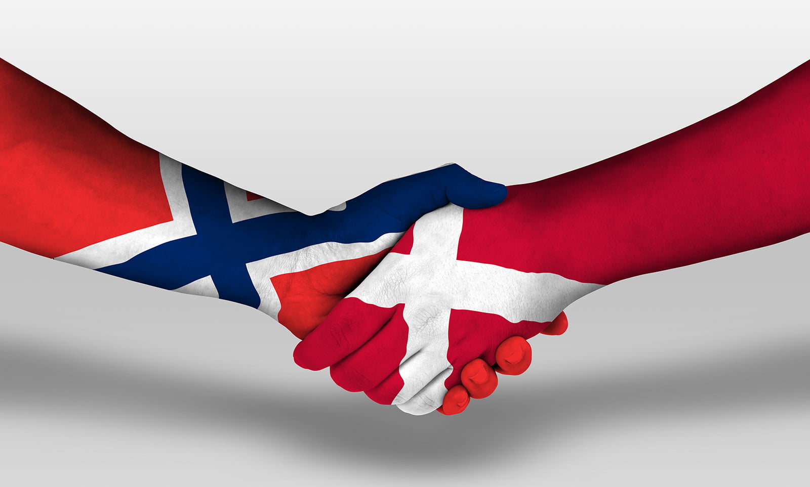 <p>Denmark and Norway</p>