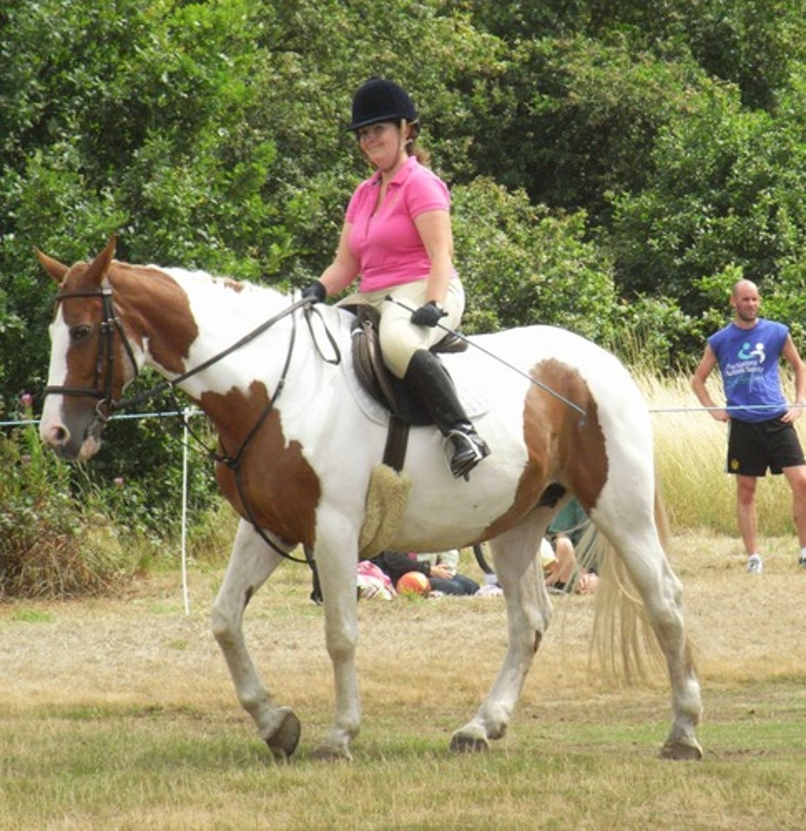 <p>Horseback riding</p>