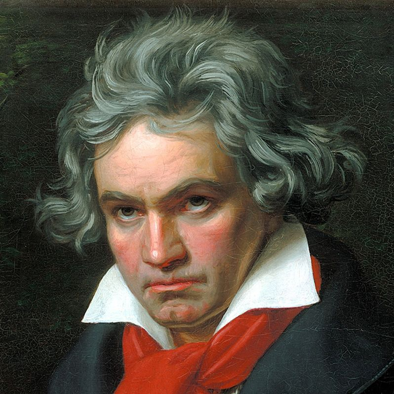 <p>Famous Classical composer of “Fur Elise”. <span>He composed nine symphonies and many sonatas, including the ‘Moonlight Sonata’ and ‘Pathétique Sonata.’ He also famously continued to compose even after becoming deaf.</span></p>