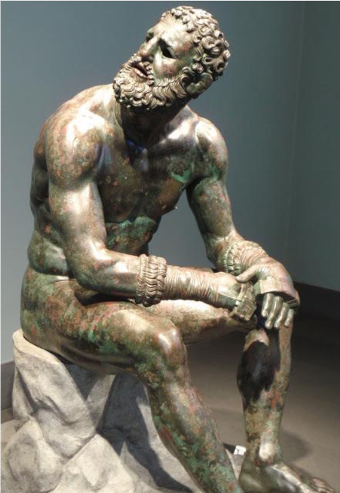 <p>Who is this? Style (period)? Why was this sculpture different from previous ones?</p>