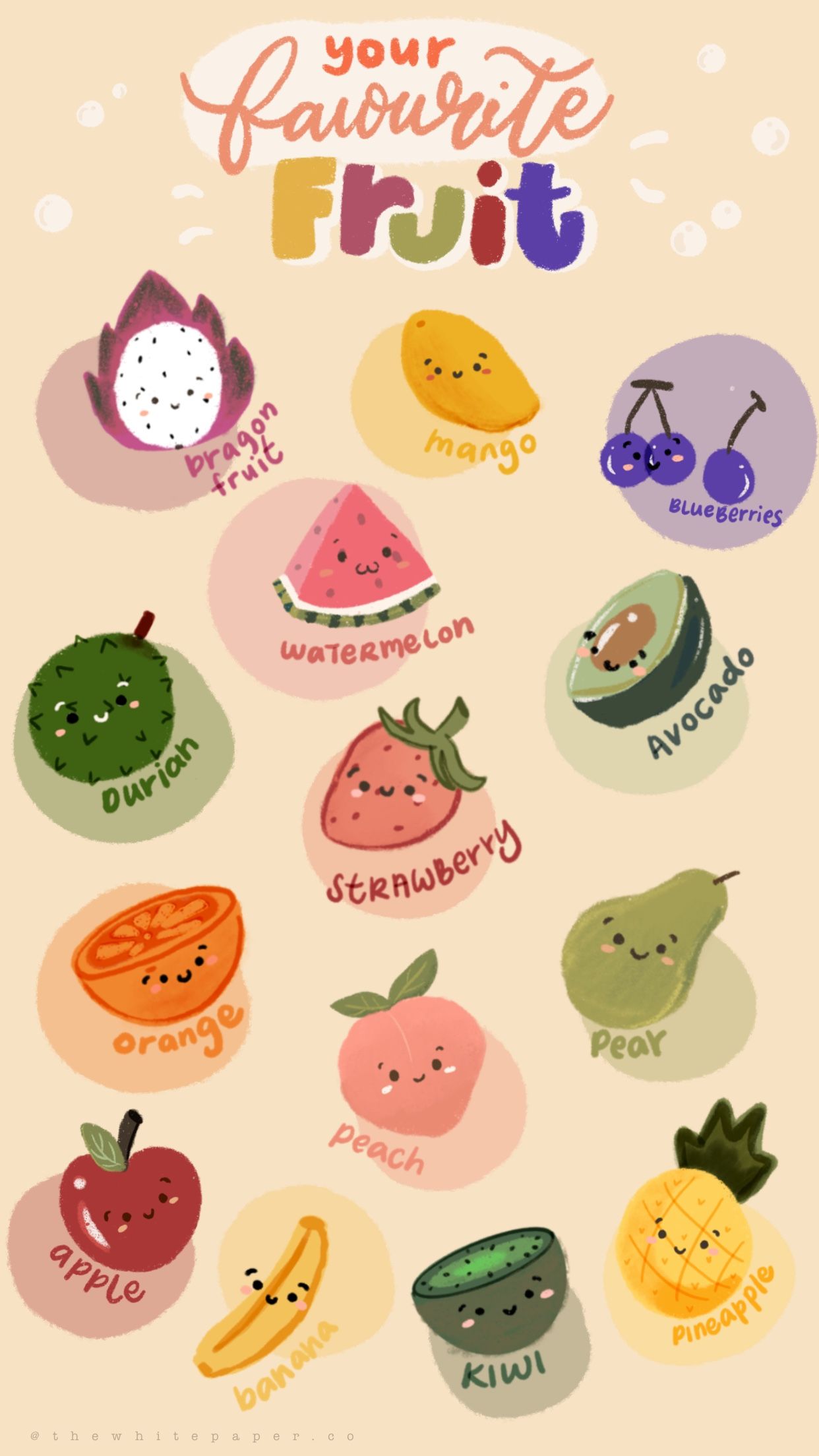<p>12 Fruit (n)</p>