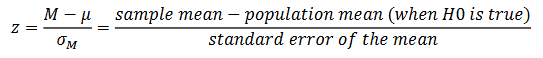 <p>Step 3 of Testing a Hypothesis</p>