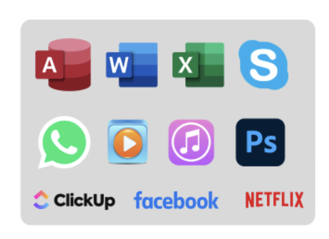 <p>Specific Purpose. to allow users to perform specific tasks such as playing games and/or opening documents&nbsp;<strong>Adobe photoshop,Spreadsheet, Google Chrome</strong></p>