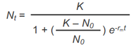 <p>Nt ist maximal am Punkt N = K</p>