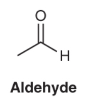 <p>What is the characteristic IR spectra for aldehydes?</p>