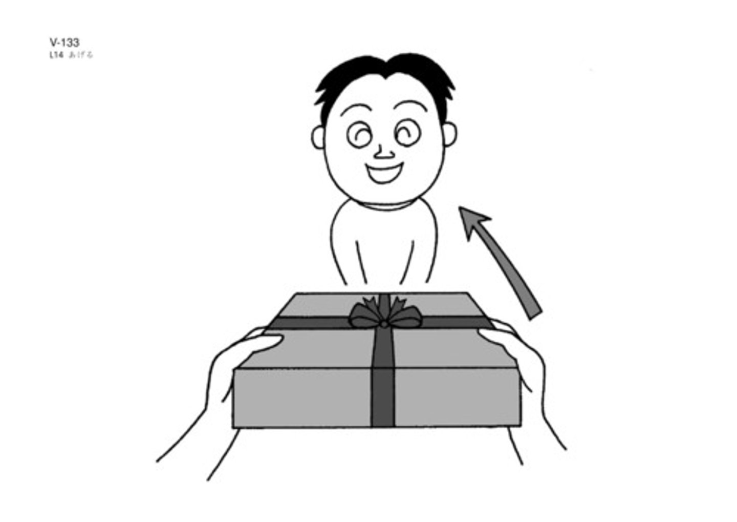 <p>to give</p>