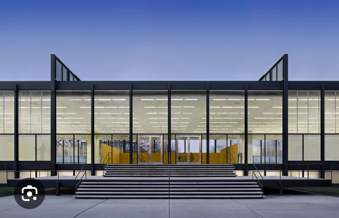 <p><span><span>Huge open interior, no columns inside, steel frame outside</span></span></p>