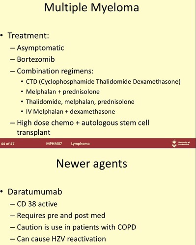 -correct hypercalcemia
-volume repletion
-chemo for MM