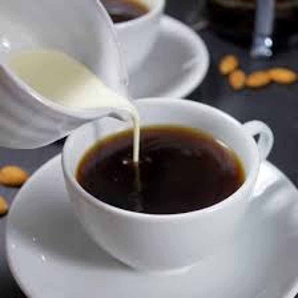 <p>I prefer milk with my coffee.</p>