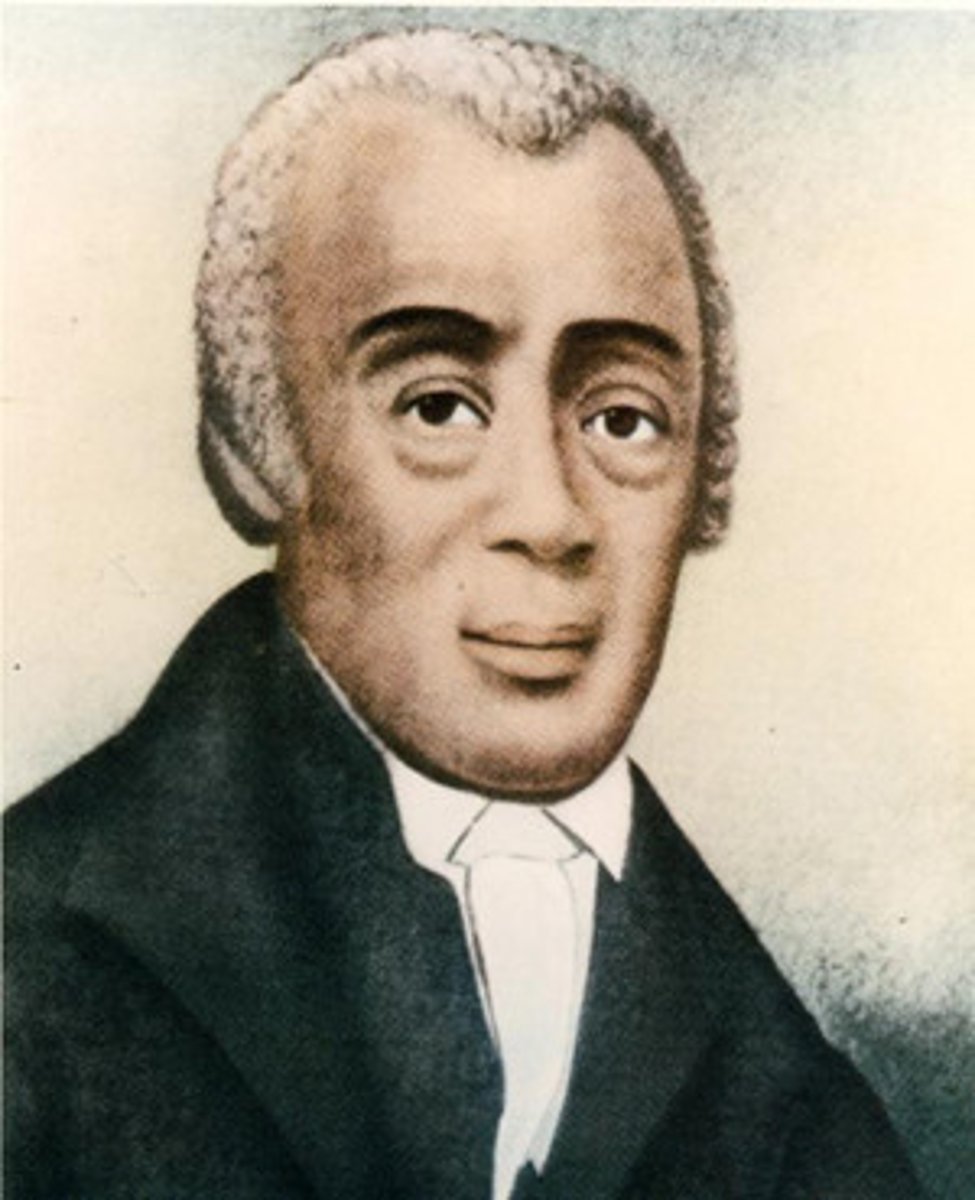 <p>An African American preacher who helped start the free African society and the African Methodist Episcopal church</p>