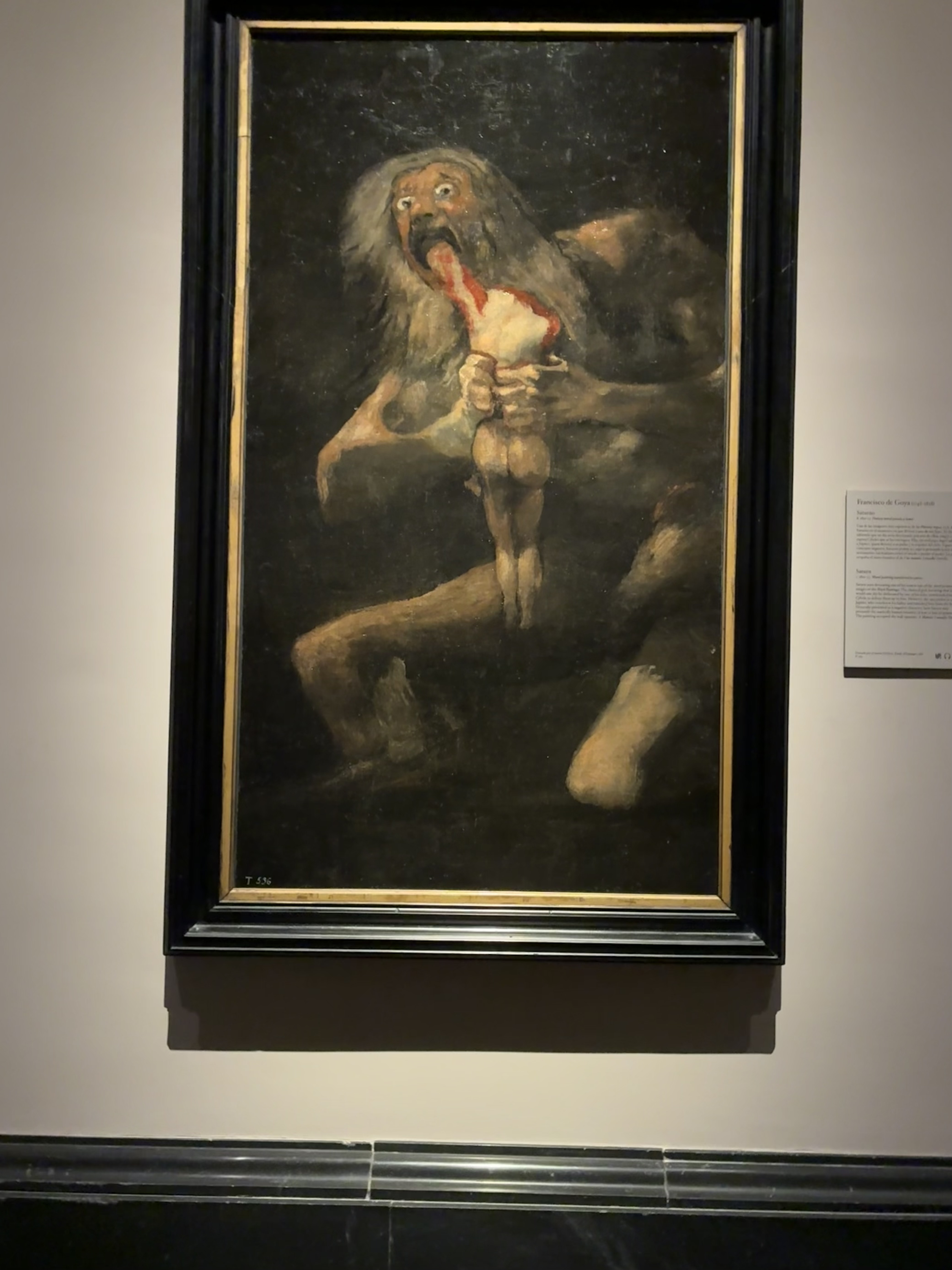 <p>Saturno devorando a sus hijos</p>