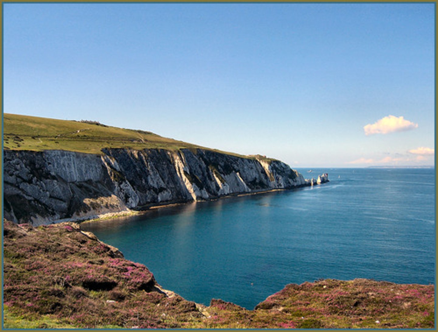 <p>the place where land and a body of water meet</p>